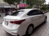 Bán Hyundai Accent 1.4AT màu trắng, số tự động, sản xuất 2018 biển Sài Gòn, đi 12.000km