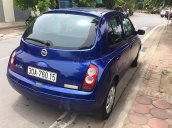 Cần bán gấp Nissan Micra đời 2005, màu xanh lam, nhập khẩu, Sx tại Anh, khung sườn tiêu chuẩn Châu Âu