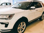 Bán Ford Explorer sản xuất 2019, màu trắng, nhập khẩu