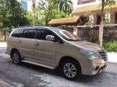 Bán xe Toyota Innova đời 2014, màu vàng cát, số sàn, 458tr