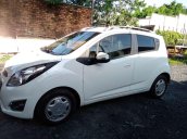 Bán Chevrolet Spark LT sản xuất năm 2017, màu trắng, xe gia đình