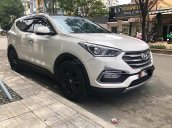 Bán xe Hyundai Santa Fe 2.4 full option, xăng, 4WD bản 2 cầu, xe ít đi, Sx 2016, Đk 2017