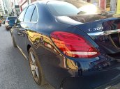 Cần bán xe Mercedes C300 AMG đời 2017, màu xanh Cavansite xe cực đẹp