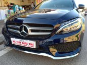 Cần bán xe Mercedes C300 AMG đời 2017, màu xanh Cavansite xe cực đẹp