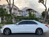 Chính chủ bán xe Mercedes S400L đời 2017, màu trắng, xe đi ít, giá tốt