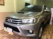 Bán Toyota Hilux 3.0G AT 2 cầu năm sản xuất 2015, màu bạc, nhập khẩu