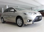 Cần bán xe Toyota Vios 1.5E CVT 2018, màu vàng, giá 495tr