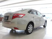 Cần bán xe Toyota Vios 1.5E CVT 2018, màu vàng, giá 495tr