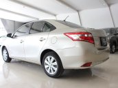 Cần bán xe Toyota Vios 1.5E CVT 2018, màu vàng, giá 495tr