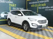 Bán ô tô Hyundai Santa Fe 2.4AT 2WD 7 chỗ đời 2015, màu trắng