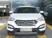 Bán ô tô Hyundai Santa Fe 2.4AT 2WD 7 chỗ đời 2015, màu trắng