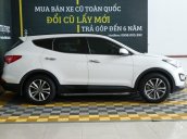 Bán ô tô Hyundai Santa Fe 2.4AT 2WD 7 chỗ đời 2015, màu trắng