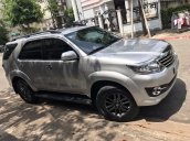 Bán Fortuner 2016 tự động, xăng, màu bạc, xe zin cọp nguyên con