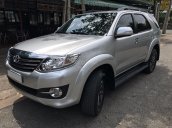 Bán Fortuner 2016 tự động, xăng, màu bạc, xe zin cọp nguyên con