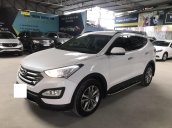 Bán xe Hyundai SantaFe 2WD 2.4AT, màu trắng, đời 2014, xuất được hóa đơn