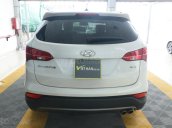 Bán xe Hyundai Santa Fe 2.4AT 4WD năm sản xuất 2015, màu trắng, giá chỉ 846 triệu