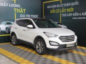 Bán xe Hyundai Santa Fe 2.4AT 4WD năm sản xuất 2015, màu trắng, giá chỉ 846 triệu