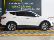 Bán xe Hyundai Santa Fe 2.4AT 4WD năm sản xuất 2015, màu trắng, giá chỉ 846 triệu