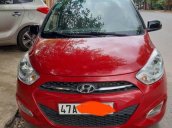 Bán xe Hyundai Grand i10 2011, ĐK 2012, màu đỏ, nhập khẩu