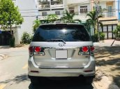 Bán Toyota Fortuner bạc, máy dầu 2016, số sàn, xe chính chủ đi kỹ