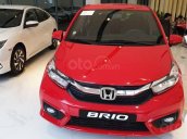 Bán Honda Brio 2019, xe mới giao ngay, trả trước 106tr góp 7tr/tháng, giảm giá mạnh tháng 8