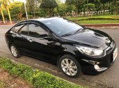 Bán lại xe Hyundai Accent năm 2012, màu đen, nhập khẩu 