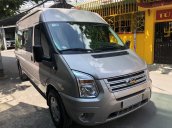 Bán Ford Transit 2018 máy dầu, số sàn, màu ghi xám