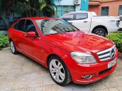 Bán Mercedes C200 CGI đời 2010, màu đỏ, 590 triệu