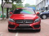 Bán Mercedes C300 AMG 2018, màu đỏ