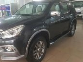 Bán Isuzu mu-X 1.9 4X2 AT 2017, màu đen, nhập khẩu