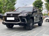 Bán Lexus LX570 Super Sport sản xuất 2018, LH Ms Hương màu đen siêu lướt, giao xe toàn quốc, giá tốt