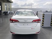 Bán Toyota Vios 1.5E MT sản xuất 2019, màu trắng, giá 490tr
