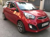 Cần bán lại xe Kia Morning 2014, màu đỏ số sàn, giá 215tr