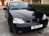 Cần bán lại xe Daewoo Lacetti 2005, màu đen, giá 150tr