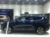 Bán ô tô Hyundai Santa Fe 2019, màu xanh lam