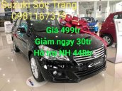 Bán Suzuki Ciaz đời 2019, màu đen, xe nhập, giá 499tr