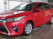 Bán Yaris 1.3G AT 2014 màu đỏ cực đẹp, giá còn ưu đãi nha, LH em Mỵ 0907969685