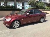 Cần bán gấp Mercedes C200K đời 2007, màu đỏ