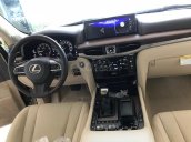 Bán Lexus LX570 xuất Mỹ model 2020, màu vàng cát, nội thất kem (có xe ngay) LH 0904927272