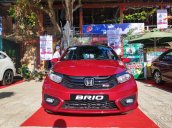 Bán Honda Brio 2019 màu đỏ tại Quảng Bình, xe nhập khẩu nguyên chiếc, có sẵn giao ngay, liên hệ 0931373377