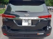 Toyota Fortuner 2.7V 4x2 AT màu đen, sản xuất 2017, nhập khẩu, biển Hà Nội