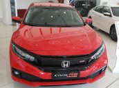 Honda Mỹ Đình: Giao ngay Honda Civic RS 2020 màu đỏ, nhập khẩu, giá tốt