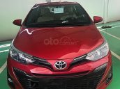 Bán ô tô Toyota Yaris 1.5G năm sản xuất 2019, màu đỏ, nhập khẩu 