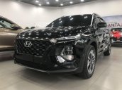 Bán Hyundai Santa Fe đời 2019, màu đen, giá tốt