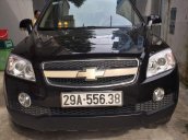 Cần bán gấp Chevrolet Captiva sản xuất 2012, màu đen