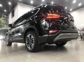 Bán Hyundai Santa Fe đời 2019, màu đen, giá tốt