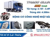 Bán xe tải 3,5 tấn - Thaco Ollin350 E4, trả trước 140 triệu nhận xe ngay 