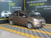 Bán Hyundai Grand i10 1.2AT sản xuất năm 2018, màu nâu