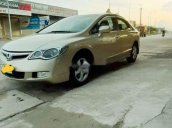 Cần bán gấp Honda Civic đời 2007, màu vàng