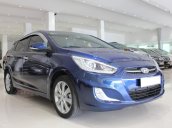 Bán ô tô Hyundai Accent blue 1.4AT năm 2015, màu xanh lam, xe nhập Hàn Quốc